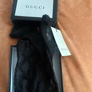 Gucci mesh gloves